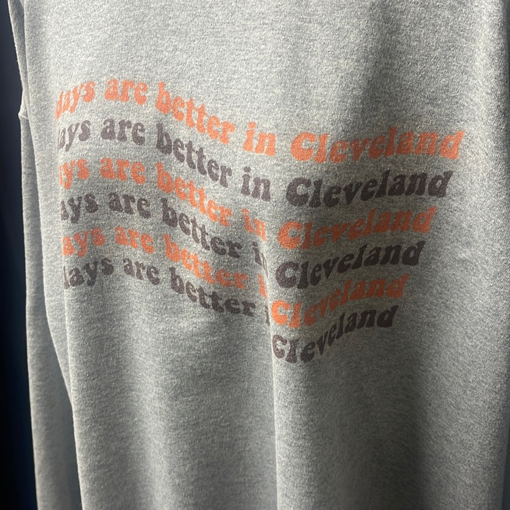 Saturdays are better in Cleveland Crewneck 2XL
